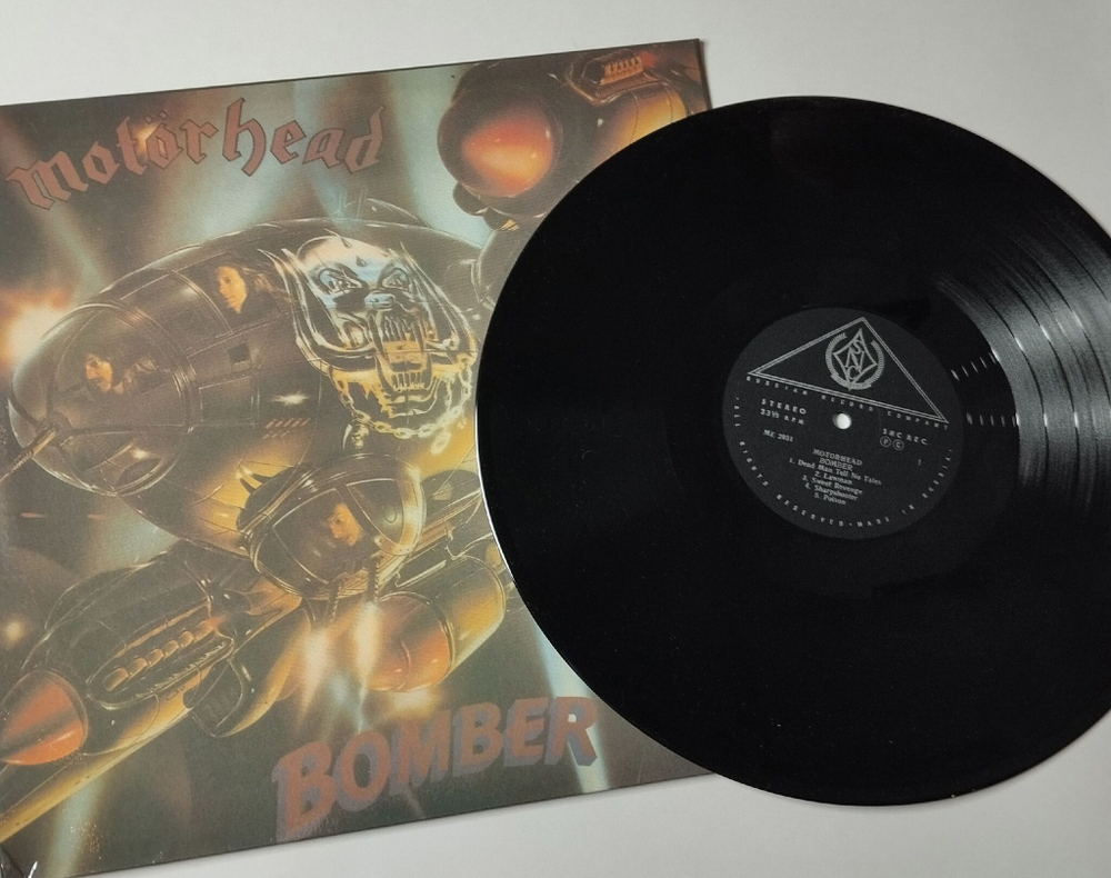 Винтажная виниловая пластинка LP Motorhead Bomber (Россия 1992) Sweet Revenge