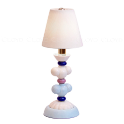 Настольная лампа Cloyd LOTTIE-E T1 - голубая керамика (арт.30036)
