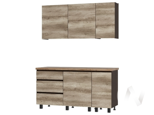 Кухня Энигма 1.6 (венге/дуб каньон)