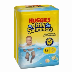 Huggies Подгузники для плавания 2–3, 14 шт. Хаггис