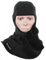 Подшлемник с защитой шеи Fleece Collar Open / Черный