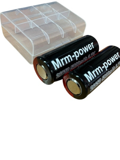 Аккумулятор 26650 емкостью 5800 mAh 3.7V 2 шт