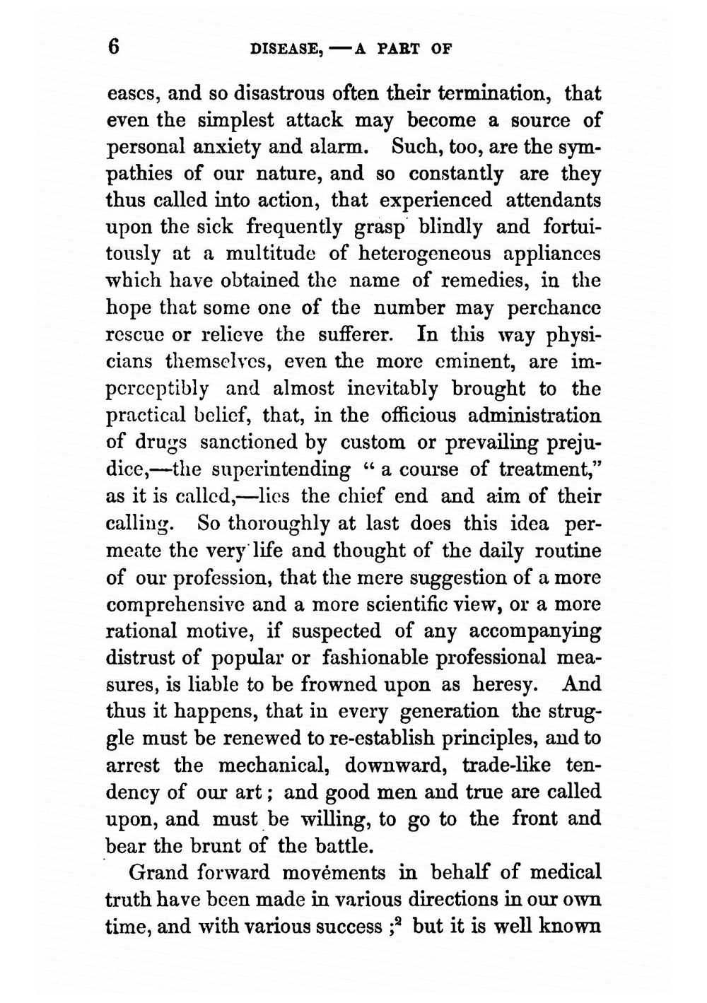 Disease, a Part of the Plan of Creation: The Annual Discourse Before the Massachusetts Medical Society, May 31, 1865 | Benjamin Eddy Cotting