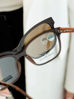 Модная оправа для очков с накладкой 4в1