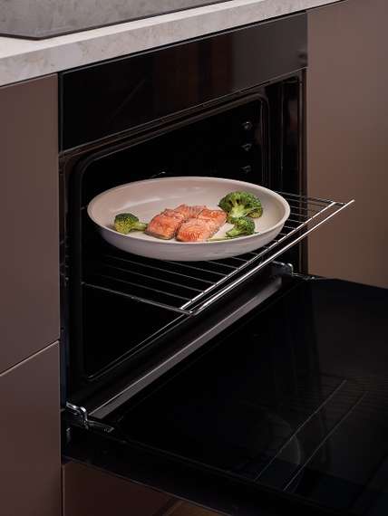 Набор посуды для приготовления со съемной ручкой smart ceramic, 7 предметов, молочный