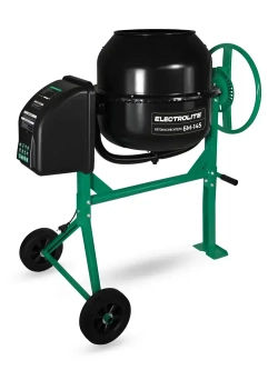 Бетономешалка строительная Electrolite 145л, чугунный венец
