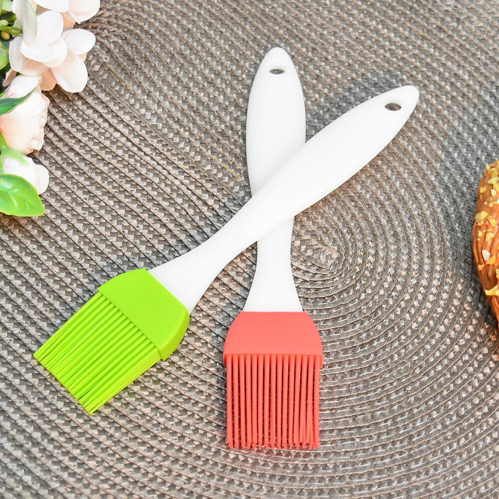 Кисточка силиконовая средняя, набор 2шт