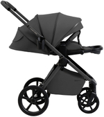 Коляска 4 в 1 Sweet Baby SBL Elegante Therma Colore + автокресло Elegante Plus с базой i-Size ISOFIX DK780 Dark Grey