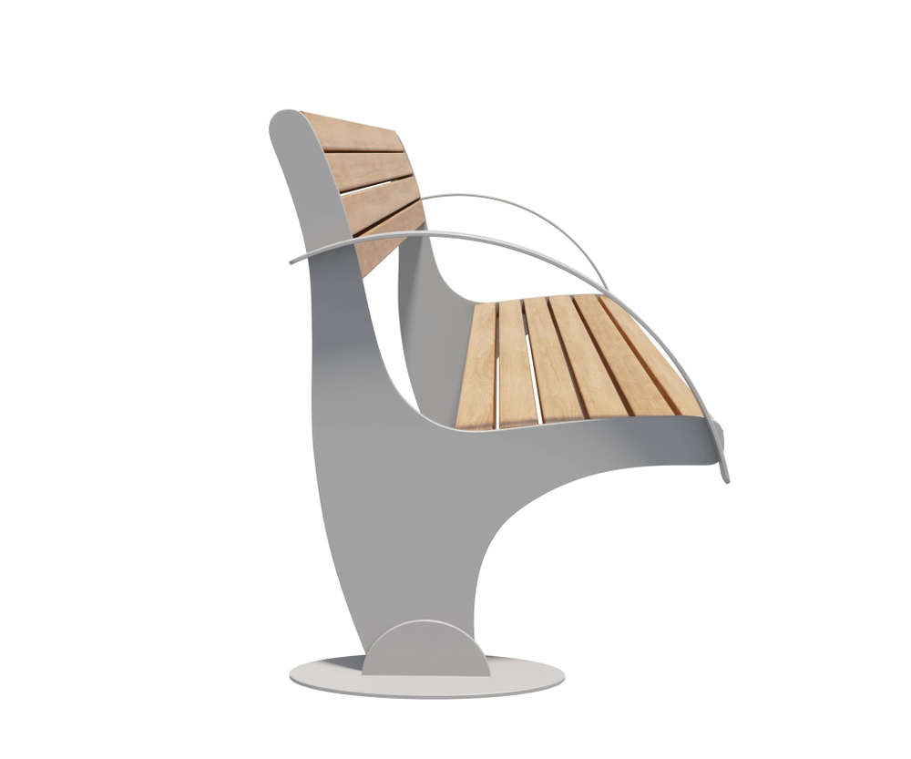 Скамейка стальная «Реноме»