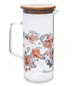 GS- 24 Кувшин с крышкой «Розы» 1,1л