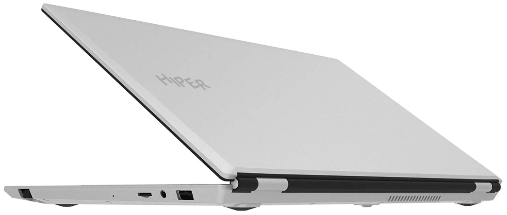 Ноутбук 15,6" Hiper WorkBook N1567RH Core i3 10110U/8Gb/256Gb SSD/15.6" FullHD/DOS Серебристый (TY410AXD)