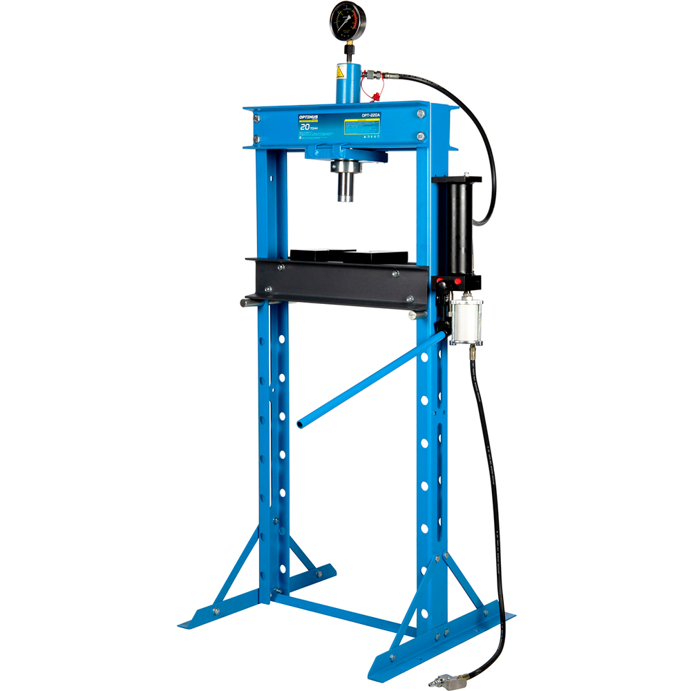 OPT-220A Гидравлический пресс 20 т, с ручным и пневмоприводом