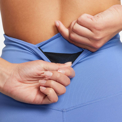 Женские Шорты теннисные Nike Dri-Fit High-Rise 7in Shorts - небесный