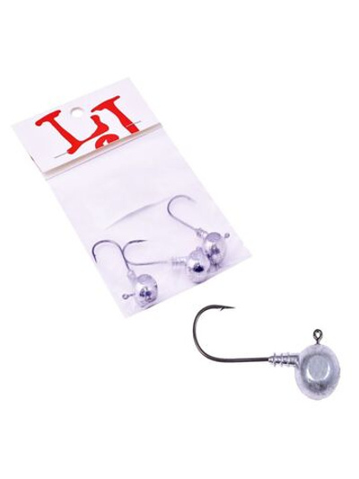 Джиг-головки Lucky John BALL 14.0г крючок BN 2/0 (3шт.в упк.)