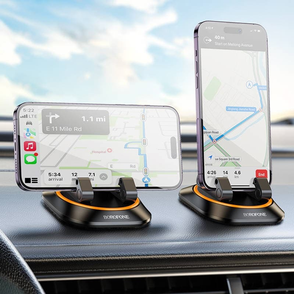 Автомобильный держатель для телефона BOROFONE BH116