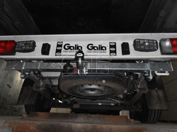 Фаркоп оцинкованный Galia C045A для Citroen Jumper 2006-, FIAT Ducato III 2006-, Peugeot Boxer 2006- платформа(паспорт и сертификат в комплекте)(без электрики)