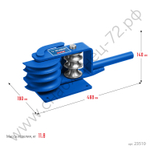 ЗУБР СТР1, Станок трубогибочный ручной (23510)