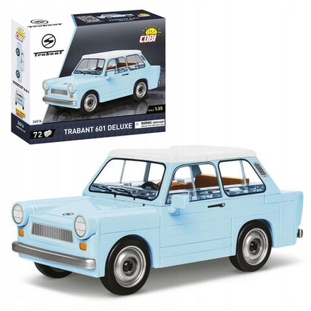 Конструктор пластиковый Cobi Trabant 601 Deluxe -Трабант 601 Делюкс - 71эл. - Коби 24516