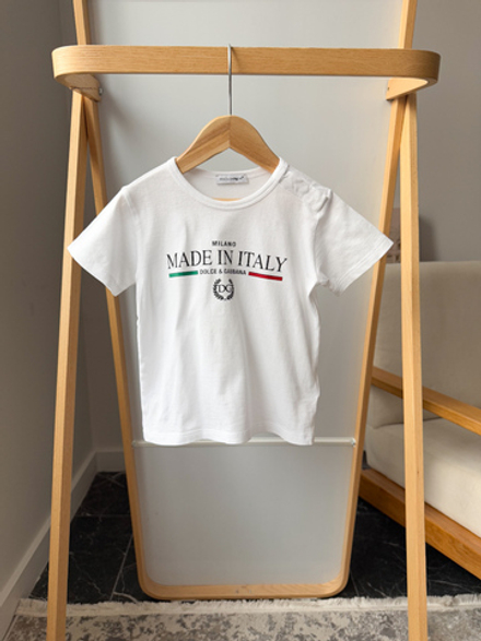 Хлопковая футболка Dolce & Gabbana, 80