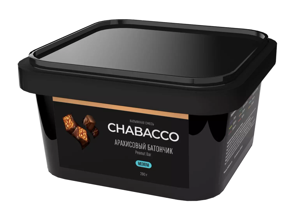Chabacco Medium - Peanut Bar (200g)