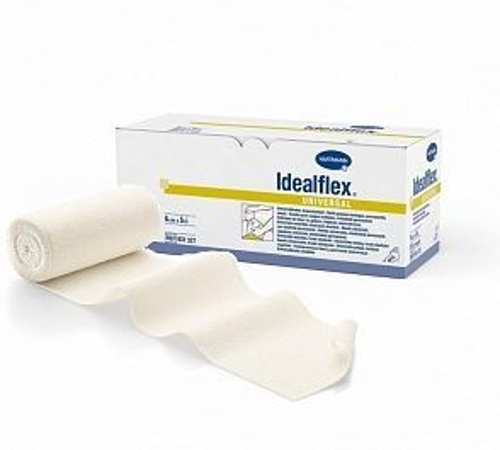 IDEALFLEX universal: 66% хлопок, 33% полиамид, 1% эластан: 5 м х 6 см