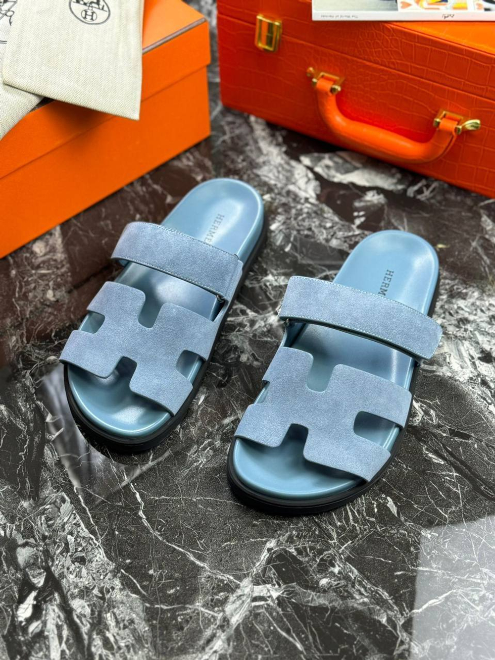 Шлепанцы Hermes