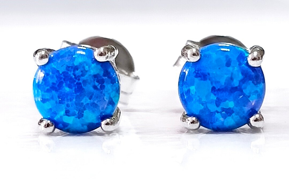 Ювелирные серьги-пусеты Эстерелла