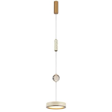 Подвес 32W 2000-4000K 5450/32L молочный/античная бронза RIVERA Odeon Light Exclusive