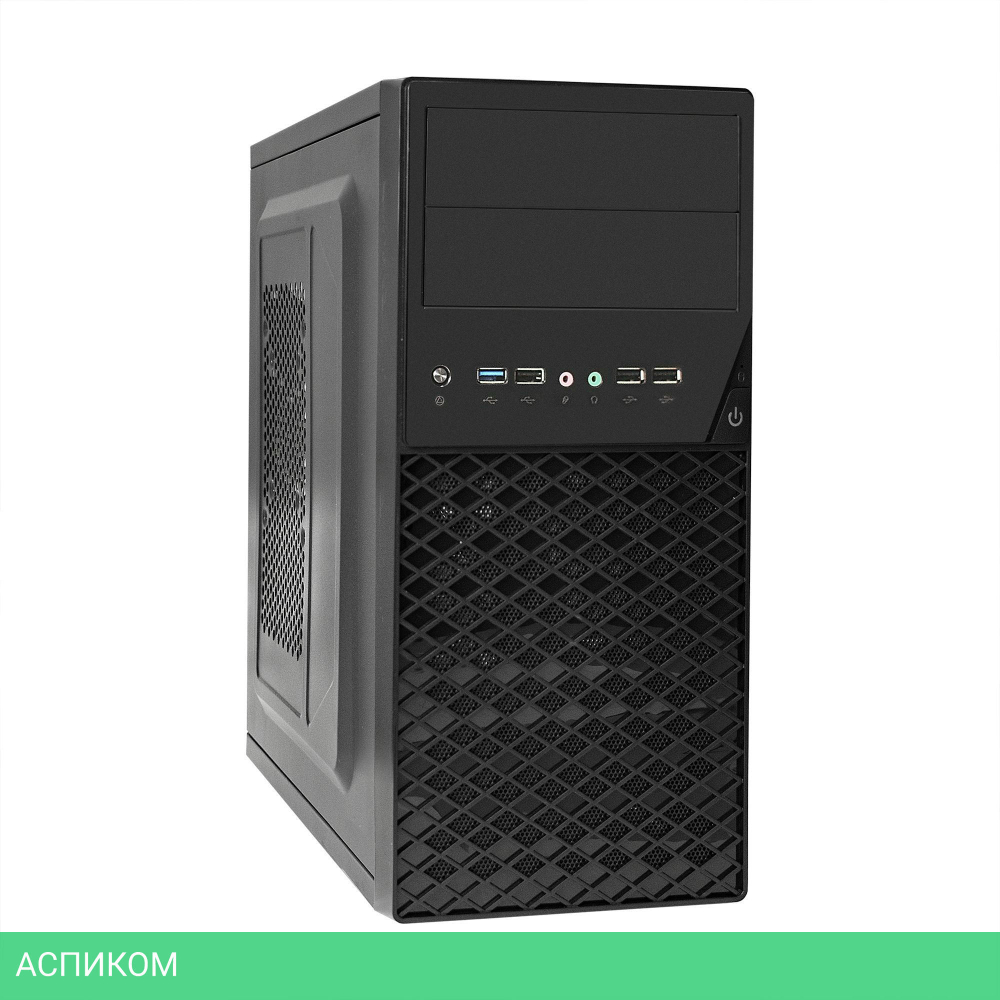 Корпус Exegate BA-203U Black без БП (EX284032RUS)
