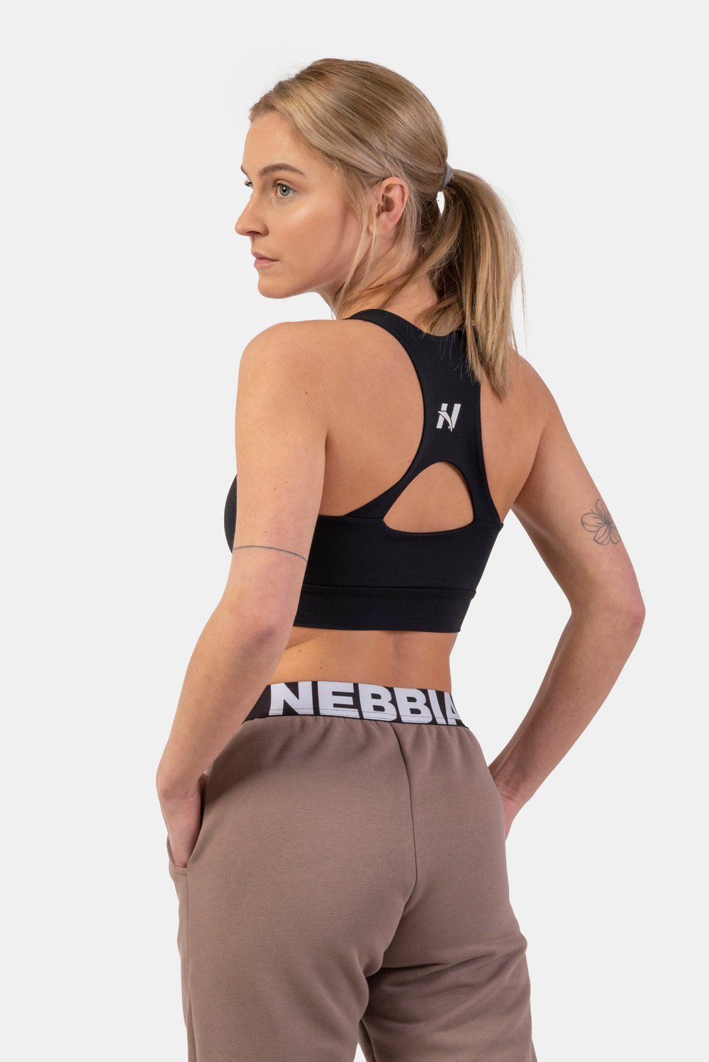 Топ NEBBIA Active Sports Bra with medium impact 413 Black