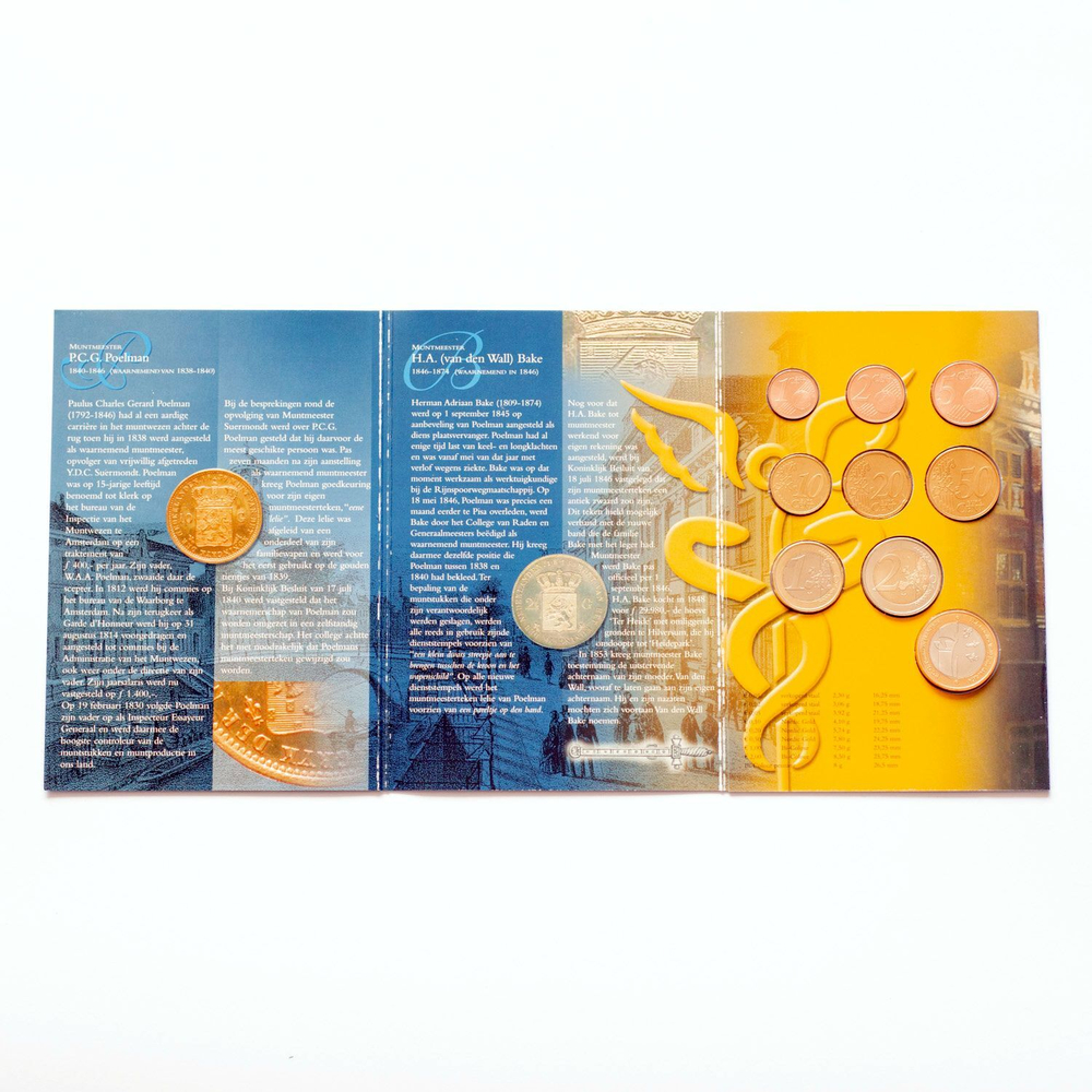 Netherlands 2004 Year Set "Holland Coin Fair": "Muntmeesters II"
