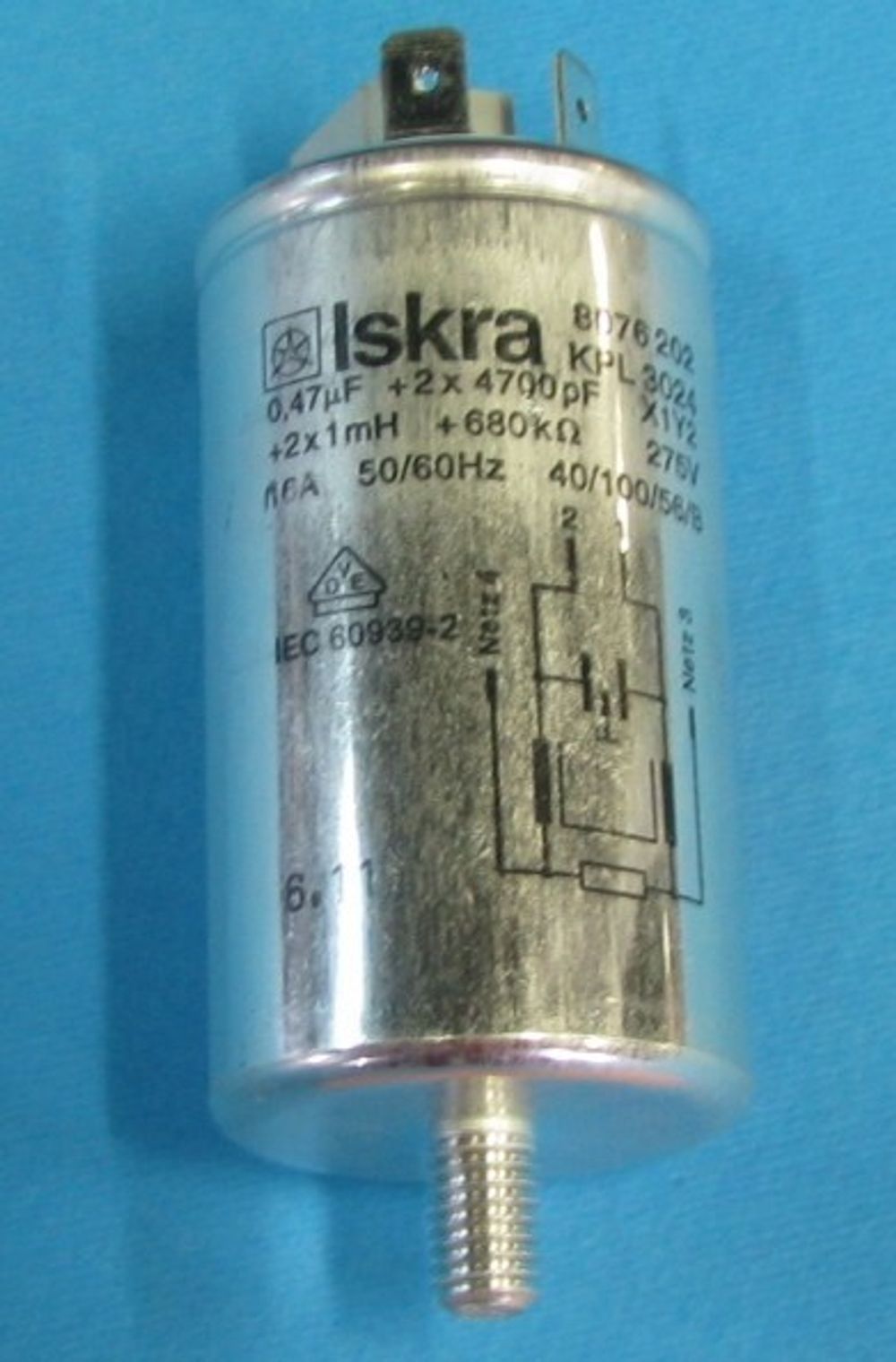 Сетевой фильтр защиты от радиопомех WMD-70 для стиральной машины Gorenje (Горенье) 16А-275В - 235418