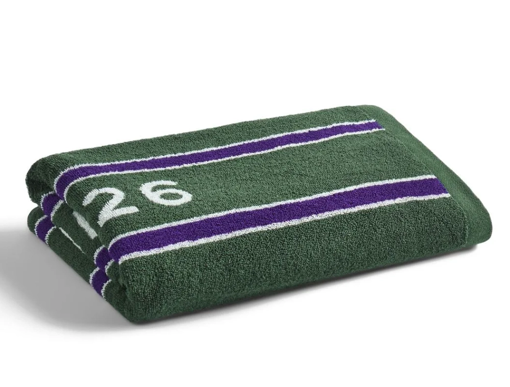 Теннисное полотенце Wimbledon Championships 2026 - green/purple