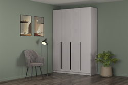 Шкаф для одежды 4-х створчатый Брандо 67.16, Кашемир