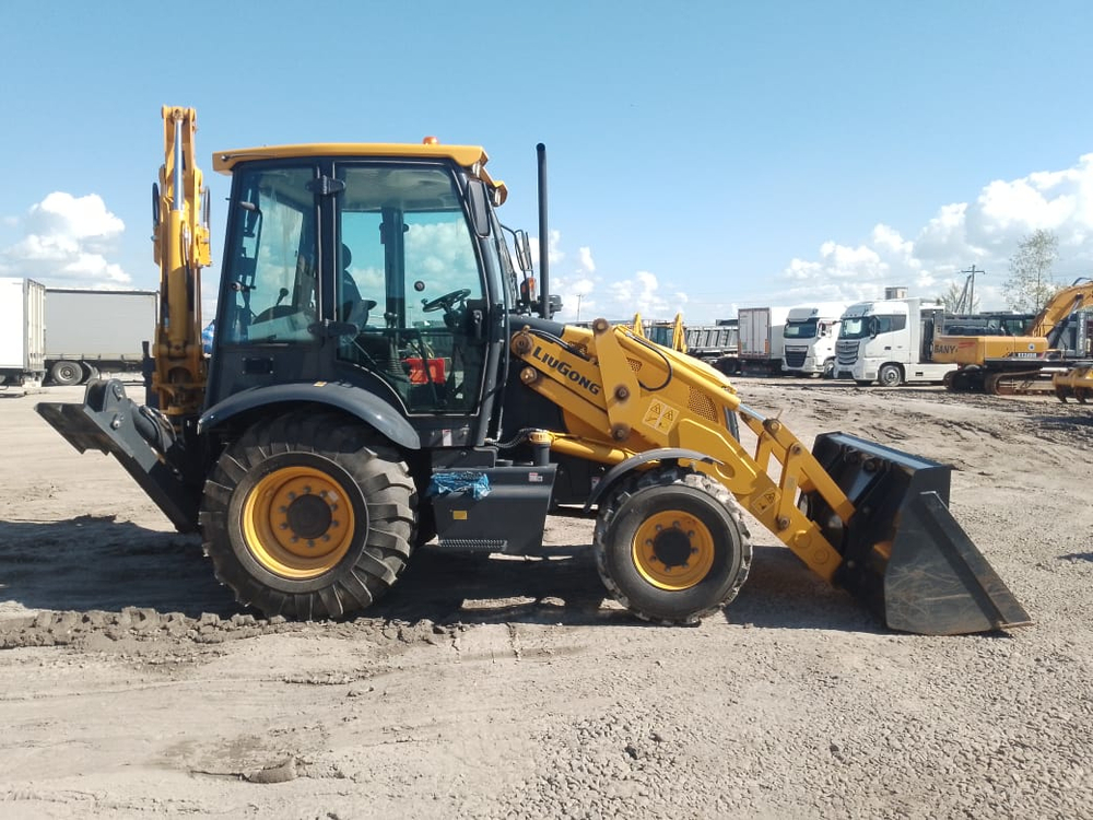 LiuGong CLG* Экскаватор-погрузчик CLG766A (Дизельный, 4.8 л, 95 л.с. АТ)