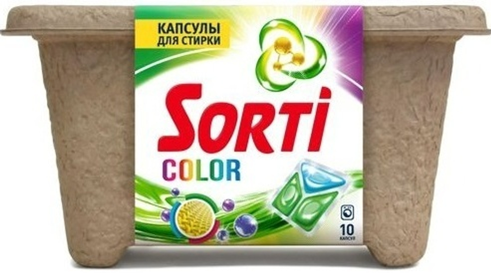 Sorti Капсулы для стирки Color 10 шт