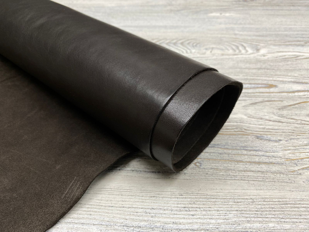 Juppiter Dark Brown (1,3-1,5 мм), цв. Коричневый, натуральная кожа