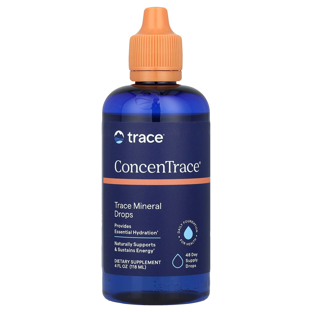 Trace, ConcenTrace®, микроэлементы в каплях, 118 мл (4 жидк. унции)