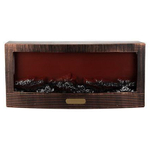 камин 50 х 22.5 электронный декоративный (бронза)