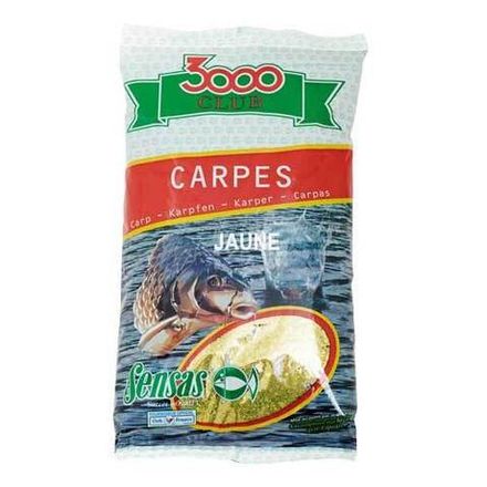 Прикормка Sensas 3000 CARPES Jaune 1кг