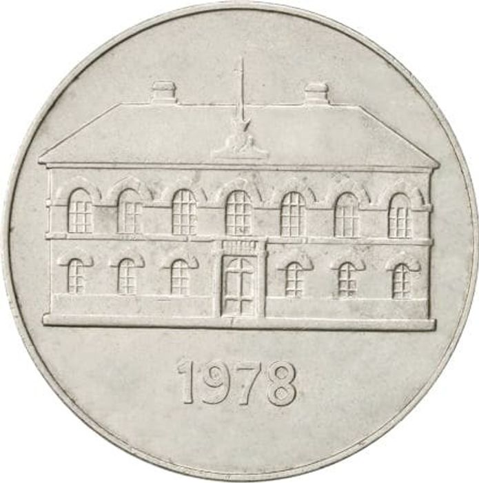 50 крон 1978 Исландия  XF