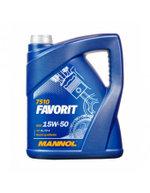 MANNOL 7510 Favorit 15W-50 SL/CF/CF-4 ACEA Масло моторное, 5л