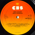 Mick Jagger - She's The Boss (Голландия 1985г.)