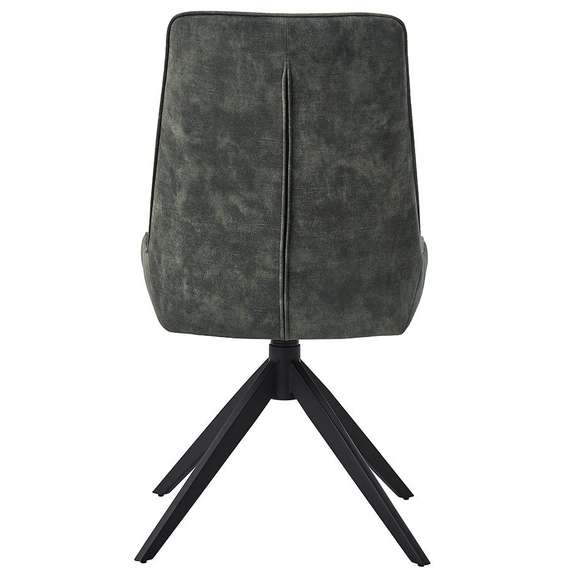 Крутящийся темно-зеленый стул Gem | Купить в Hallberg.ru