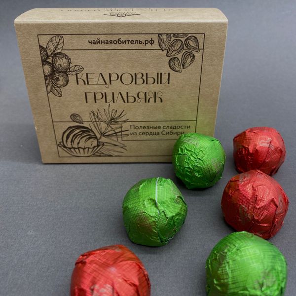 Кедровый грильяж, ассорти