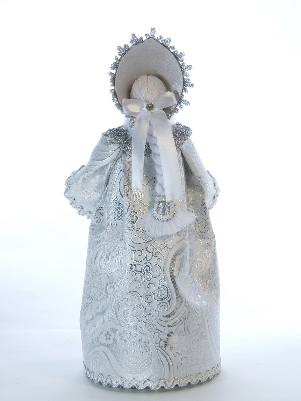 Кукла коллекционная Снегурочка в кокошнике и с муфтой