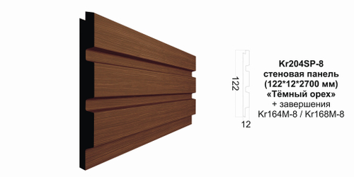 Декоративная панель Kr204SP-8/2.7
