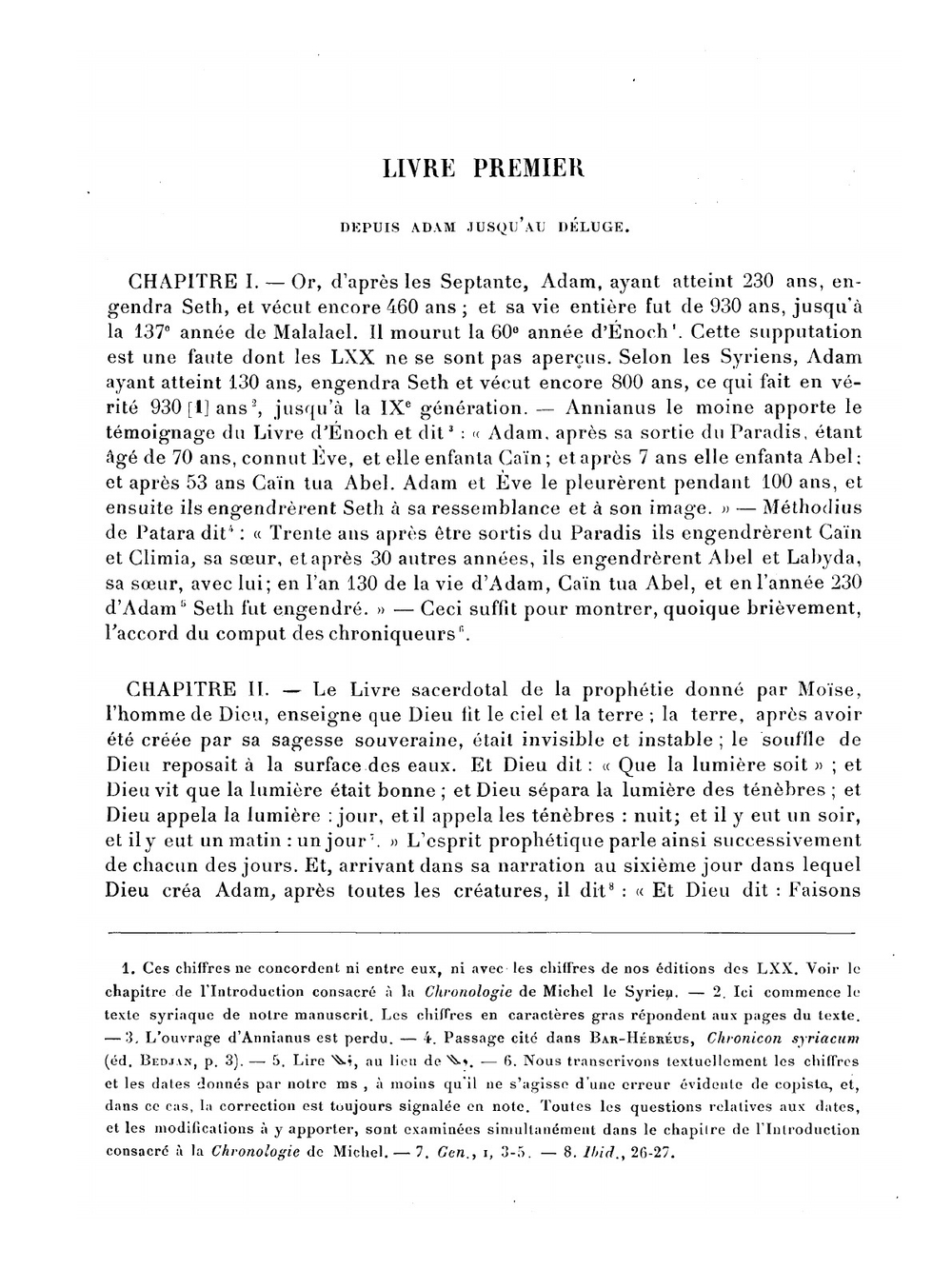 Chronique de Michel le Syrien. Volume 1 | Michel le Syrien; J.B. Chabot