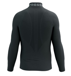 Компрессионка  Compressport 3D Thermo HZ Long Sleeve Top - черный