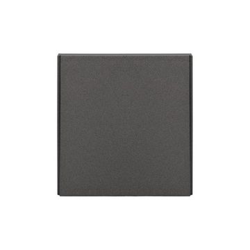 Выключатель STRONG 1 кл проходной (переключатель) 10А с/у графит KRANZ